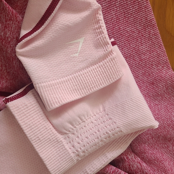 Gymshark Pink Ombre Leggings Size XS - Picture 5 of 5